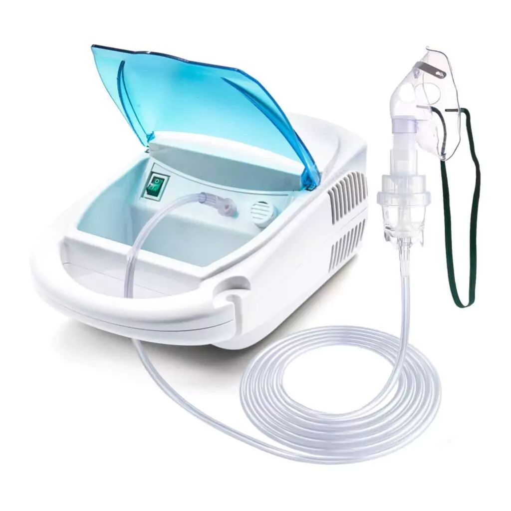 Nubelizer machine image with tools. RPCS provides all medical equipments on rent in ranchi