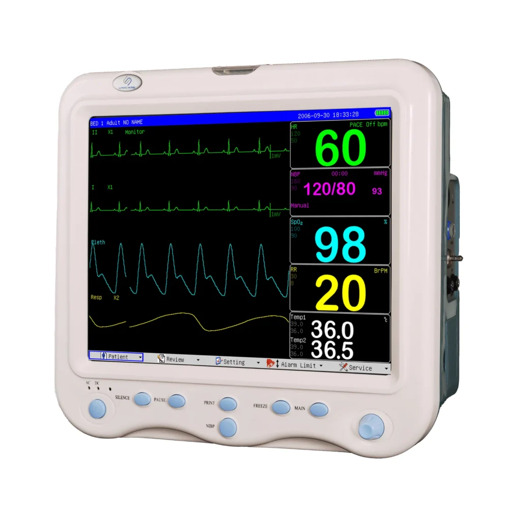 Rent a patient monitor with ECG feature in Ranchi.