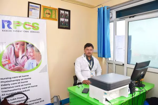 Ranchi Patient care services RPCS office photo, Owner of RPCS nursing agency